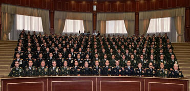 DİN-də Zəfər Gününə həsr olunmuş mərasim keçirilib - VİDEO