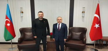 Türkiyə səfiri Ertem Şenerlə görüşüb