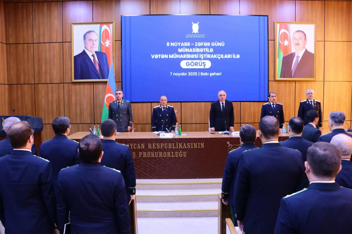 Baş Prokurorluqda Zəfər gününə həsr olunmuş tədbir keçirilib