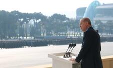 Türkiyə Prezidentinin administrasiyası Bakıdakı hərbi paraddan görüntülər paylaşıb