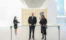 Prezident və birinci xanım Bakıda Zəfər muzeyinin açılışında iştirak ediblər  - FOTO