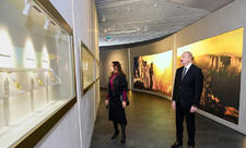 Prezident və birinci xanım Bakıda Zəfər muzeyinin açılışında iştirak ediblər  - FOTO