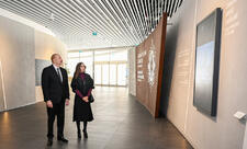 Prezident və birinci xanım Bakıda Zəfər muzeyinin açılışında iştirak ediblər  - FOTO