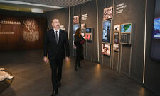 Prezident və birinci xanım Bakıda Zəfər muzeyinin açılışında iştirak ediblər  - FOTO