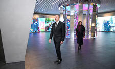 Prezident və birinci xanım Bakıda Zəfər muzeyinin açılışında iştirak ediblər  - FOTO