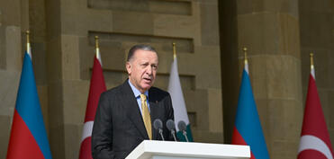 Ərdoğan: Zəfər Gününün 5-ci ildönümündə Azərbaycanda olmaqdan xoşbəxtəm