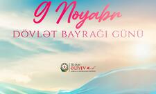 Prezident İlham Əliyev 9 Noyabr - Dövlət Bayrağı Günü ilə bağlı paylaşım edib - FOTO