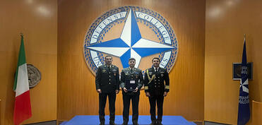 Azərbaycan Ordusunun hərbi qulluqçusu NATO Regional Əməkdaşlıq kursunu müvəffəqiyyətlə bitirib