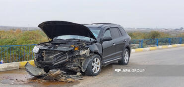 Hacıqabulda baş verən qəzada iki nəfər ölüb - FOTO