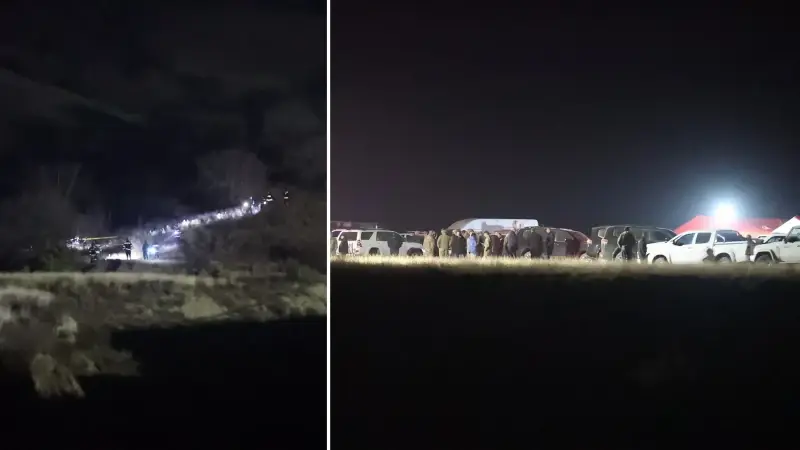 Azərbaycan-Gürcüstan sərhədində qəzaya uğrayan hərbi yük təyyarəsinin qalıqları ilə bağlı araşdırmalara başlanılıb