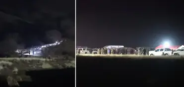 Azərbaycan-Gürcüstan sərhədində qəzaya uğrayan hərbi yük təyyarəsinin qalıqları ilə bağlı araşdırmalara başlanılıb