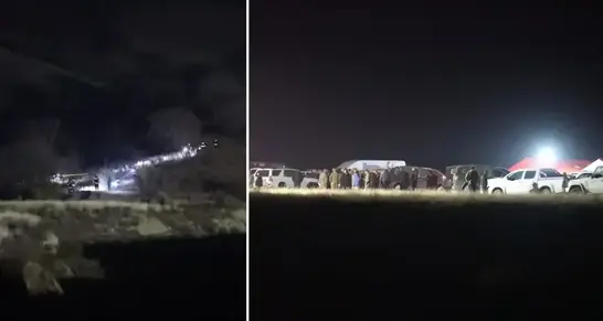 Azərbaycan-Gürcüstan sərhədində qəzaya uğrayan hərbi yük təyyarəsinin qalıqları ilə bağlı araşdırmalara başlanılıb