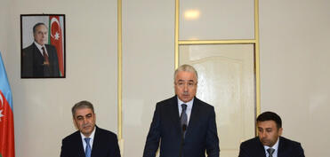 Göyçayın yeni icra başçısı kollektivə təqdim olunub