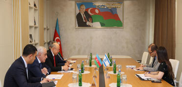 Kəmaləddin Heydərov İsrail səfiri ilə görüşüb