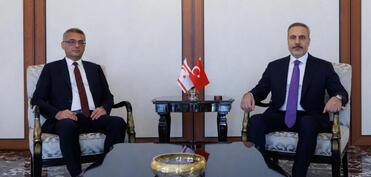 Hakan Fidan Tufan Erhürman ilə görüşüb