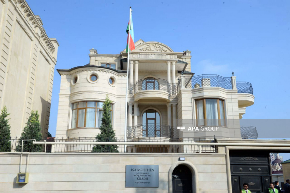 ABŞ-ın İsa Məsihin Sonuncu Gün Müqəddəsləri Kilsəsinin Bakı ofisinin açılışı olub - FOTO