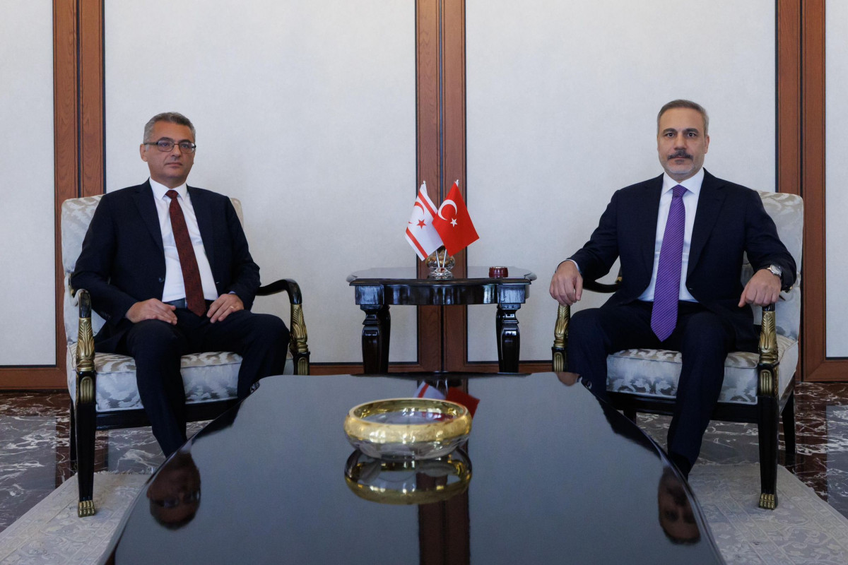 Hakan Fidan Tufan Erhürman ilə görüşüb