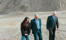 Leyla Əliyeva Mingəçevirdə ekoloji aksiyalarda iştirak edib