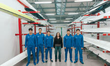 Leyla Əliyeva Mingəçevirdə yerləşən avarçəkmə bazasında idmançılarla görüşüb