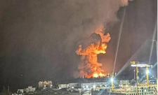 Novorossiysk Ukrayna dronlarının kütləvi hücumuna məruz qalıb