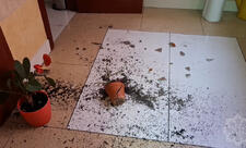 Kiyevə raket hücumu zamanı Azərbaycanın Ukraynadakı səfirliyinə ciddi ziyan dəyib - FOTO