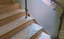 Kiyevə raket hücumu zamanı Azərbaycanın Ukraynadakı səfirliyinə ciddi ziyan dəyib - FOTO