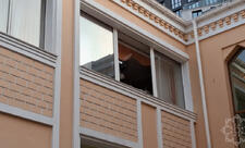 Kiyevə raket hücumu zamanı Azərbaycanın Ukraynadakı səfirliyinə ciddi ziyan dəyib - FOTO