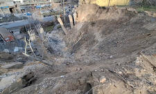 Kiyevə raket hücumu zamanı Azərbaycanın Ukraynadakı səfirliyinə ciddi ziyan dəyib - FOTO