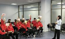 Azərbaycanın U-15 millisinin futbolçuları üçün seminar keçirilib