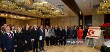 Bakıda Şimali Kipr Türk Respublikasının müstəqilliyinin 42-ci ildönümü qeyd olunub - FOTO