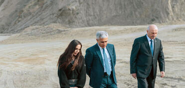 Leyla Əliyeva Mingəçevirdə ekoloji aksiyalarda iştirak edib