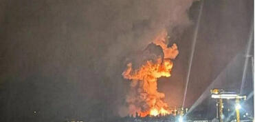 Novorossiysk Ukrayna dronlarının kütləvi hücumuna məruz qalıb