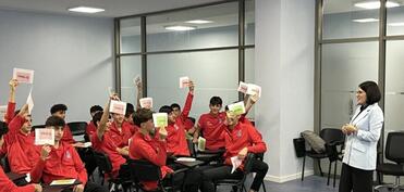 Azərbaycanın U-15 millisinin futbolçuları üçün seminar keçirilib