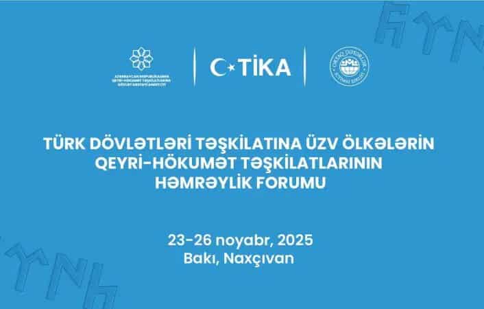 TDT-yə üzv ölkələrin QHT-lərinin həmrəylik forumu keçiriləcək