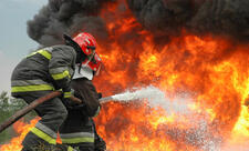 Bərdədə yanğın olub - VİDEO