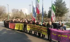 Təbrizli təqaüdçülər yenidən etiraz aksiyası keçirdilər