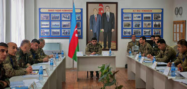 Mülki müdafiə qoşunlarının hərbi hissələri ilə birgə qərargah məşqi keçirilib