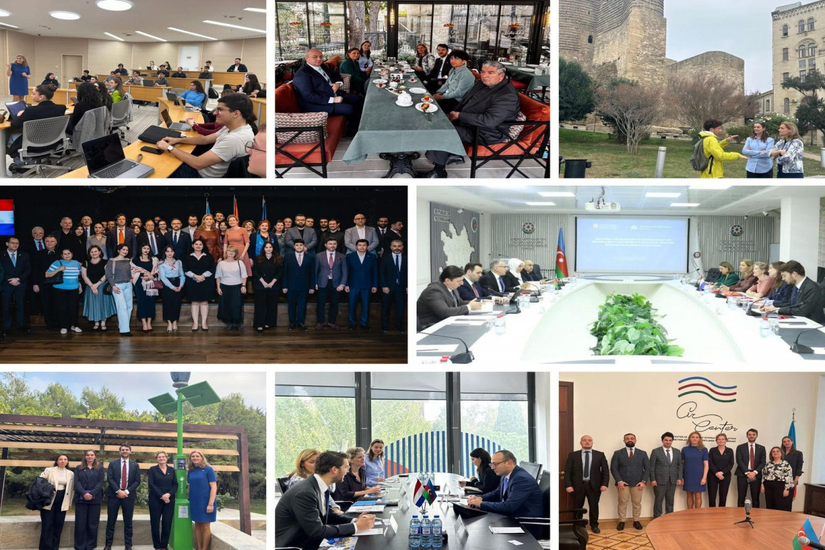 Niderland XİN-in İdarə rəhbəri Bakıda əməkdaşlığın daha da dərinləşdirilməsini müzakirə edib