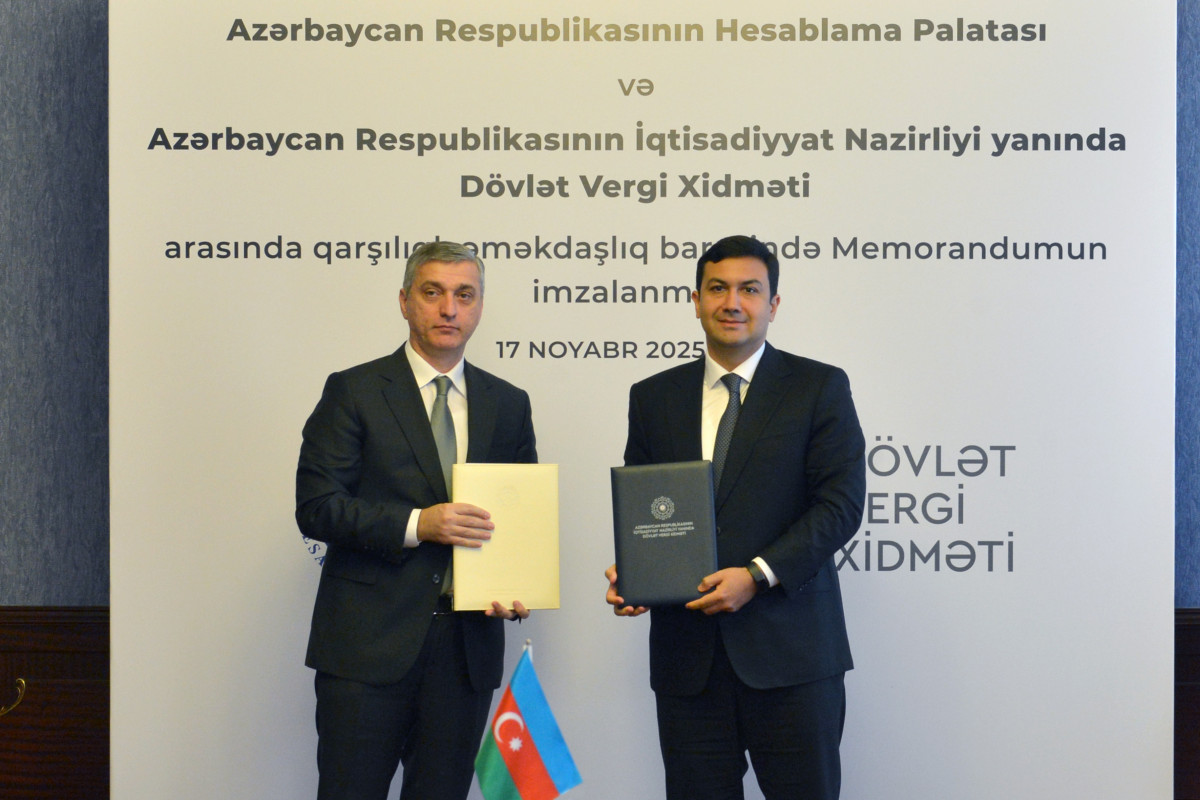 Hesablama Palatası və DVX arasında Anlaşma Memorandumu imzalanıb