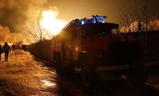 Rusiyada təbii qaz boru kəmərində partlayış baş verib