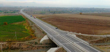 Bakı-Ələt-Qazax-Gürcüstan avtomobil yolunda təmir yekunlaşır