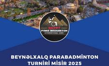 Azərbaycanı II Beynəlxalq Parabadminton Turnirində təmsil edəcək idmançı müəyyənləşib