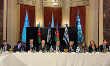 Azərbaycan-İsrail Hökumətlərarası Birgə Komissiyanın iclası keçirilir - FOTO