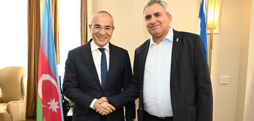 Azərbaycan və İsrail iqtisadi əlaqələrin perspektivlərini müzakirə ediblər