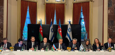 Azərbaycan-İsrail Hökumətlərarası Birgə Komissiyanın iclası keçirilir - FOTO