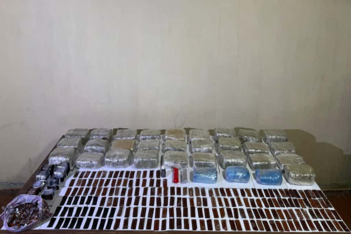 Külli miqdarda narkotikin PUA ilə ölkə ərazisinə keçirilməsinin qarşısı alınıb - FOTO