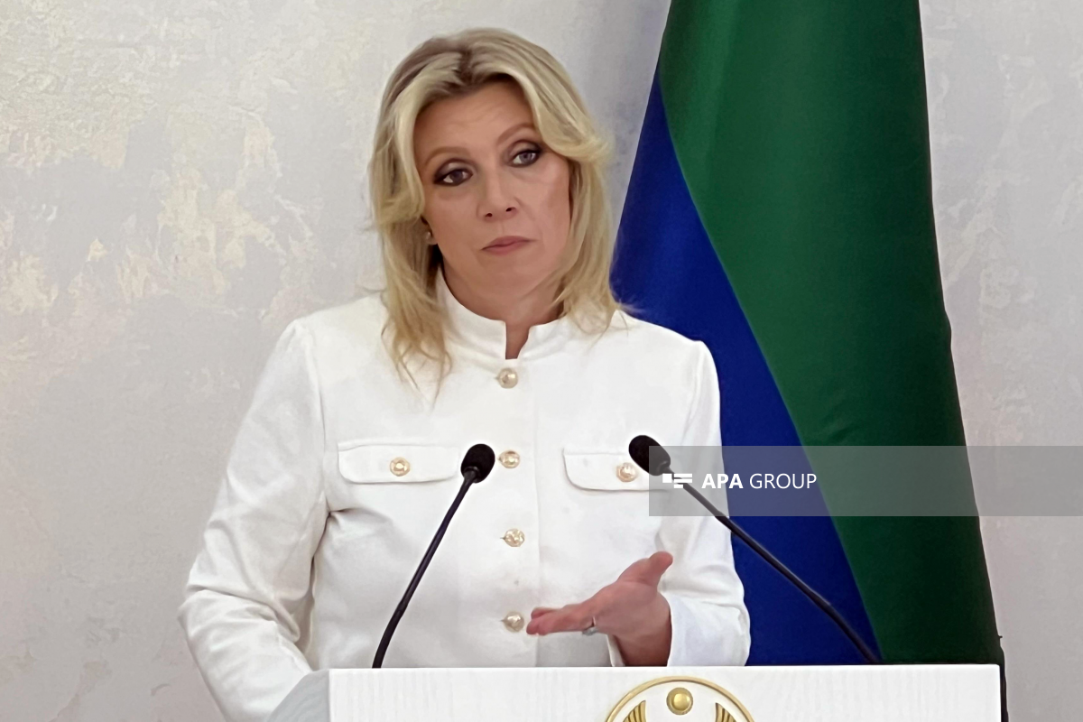 Zaxarova Ermənistan-Azərbaycan münasibətlərinin normallaşmasından danışıb