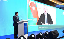 Prezident İlham Əliyevin D-8 Media Forumunun iştirakçılarına müraciəti oxunub