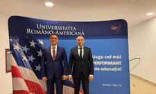 Səfirimiz Rumıniya-Amerikan Universitetin rektoru Kostel Neqriça ilə görüşüb