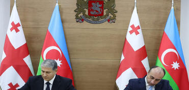 Vilayət Eyvazov Gürcüstana səfər edib, saziş imzalanıb